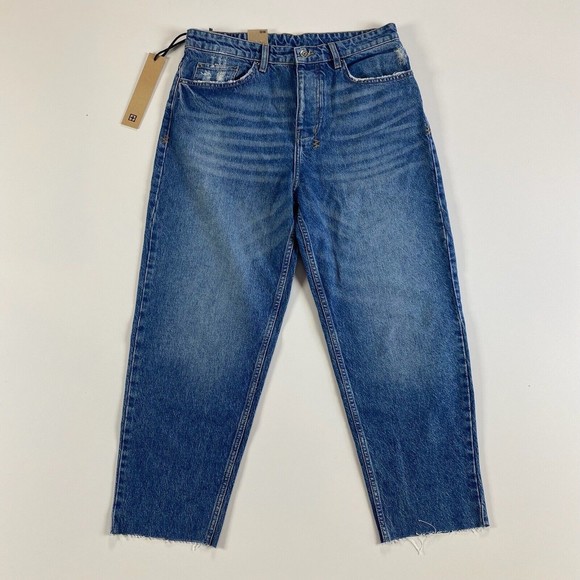 Other - KSUBI Men's Bullet Crop Blazed Jeans Blue Size 33 NWT